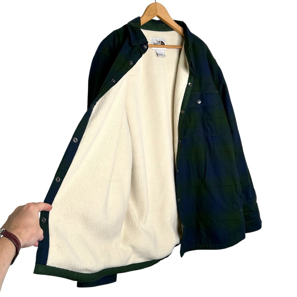 The North Face Campshire Sherpa Lined Shirt Jacket - Picture 3 of 7